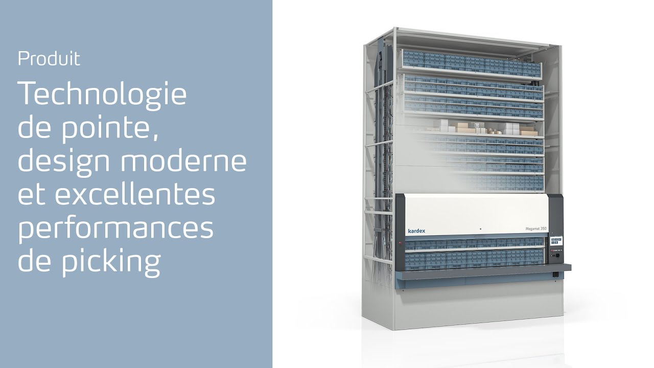 Accédez aux marchandises stockées de manière rapide et précise | Kardex Megamat