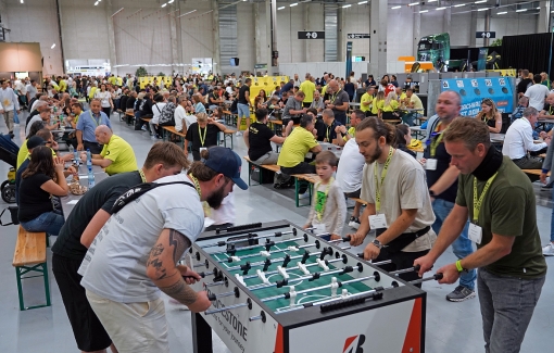 Secondo giorno di fiera in pieno svolgimento