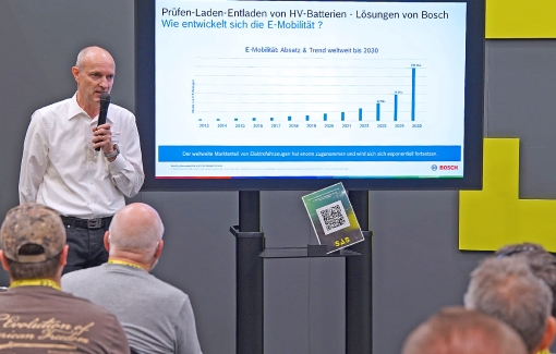 Controllo, ricarica e scarica di batterie HV